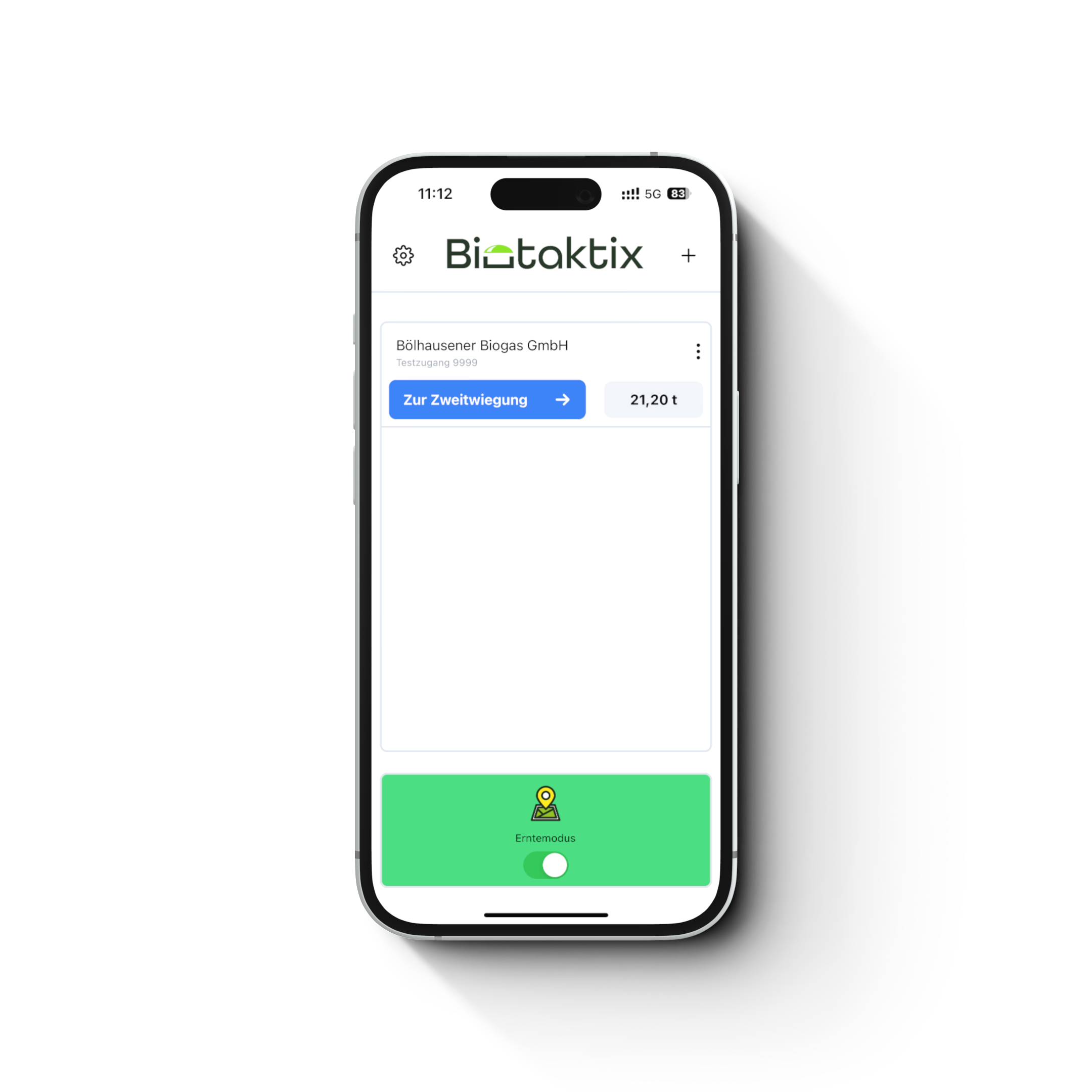 Biotaktix App — Liefermanager