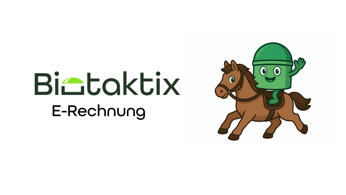 E-Rechnung mit Biotkatix: ZUGFeRD-Format