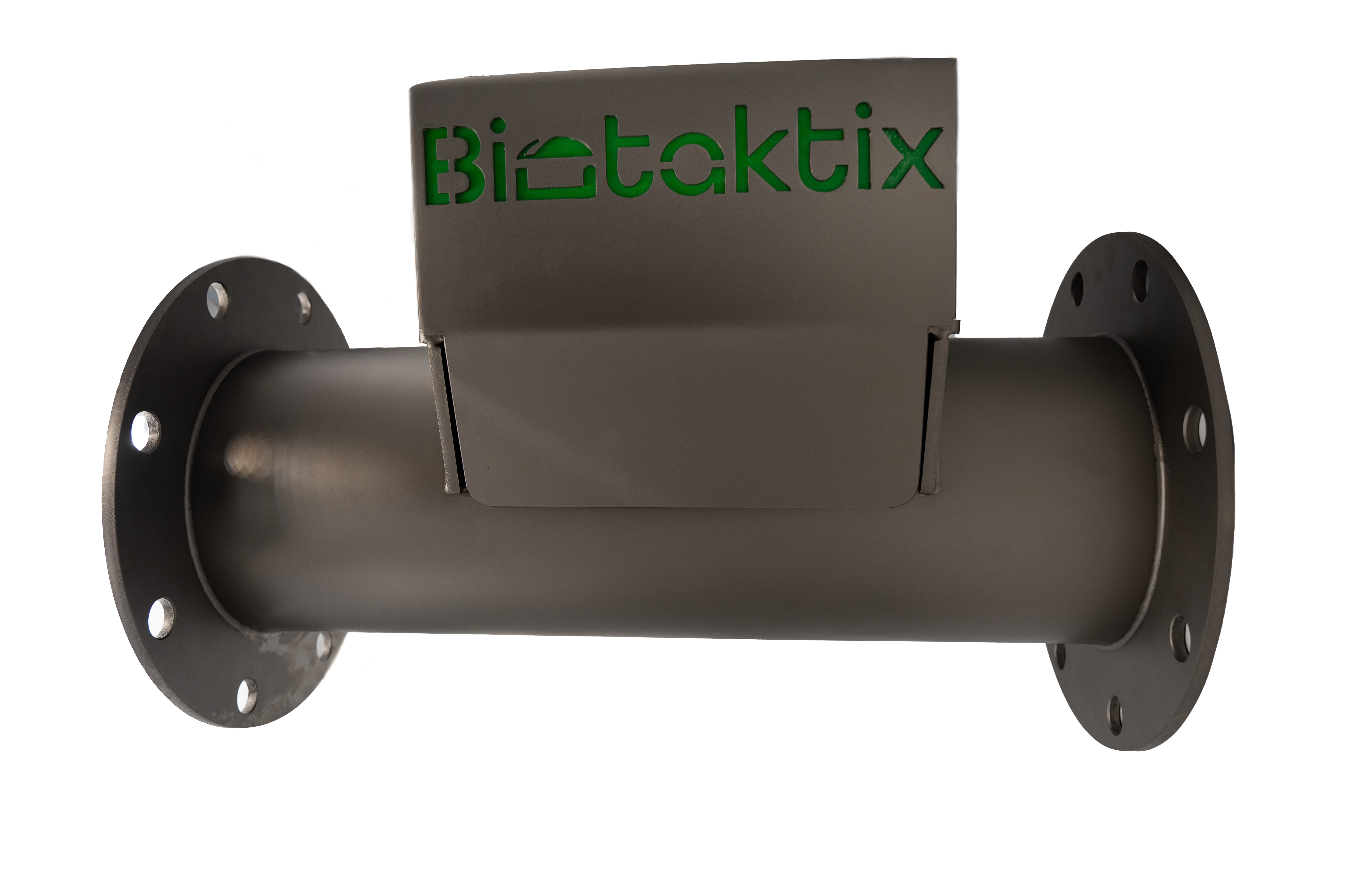 Biotaktix SubstratScan viene integrato direttamente nell'impianto tramite un adattatore per tubazione
